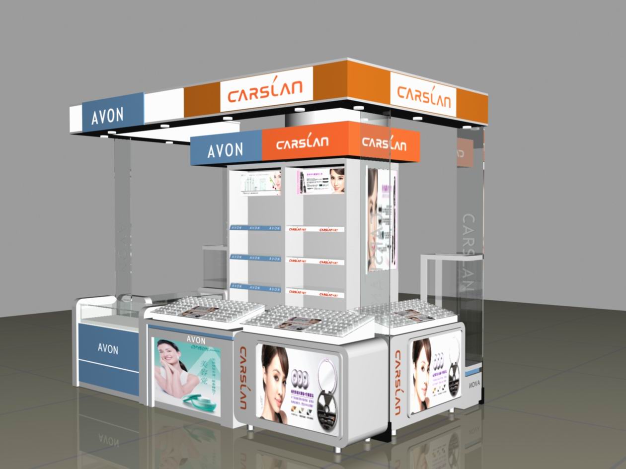 <b>化妝品展示柜布局吸引客戶技巧</b>