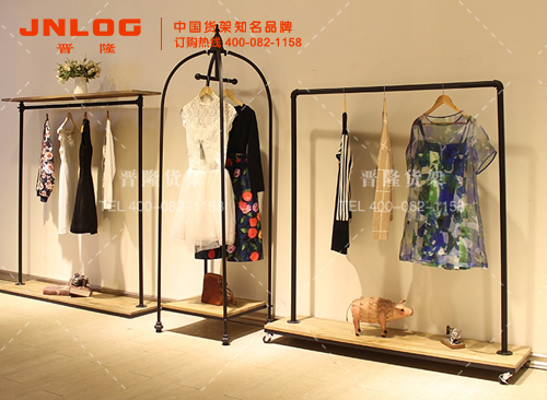 服裝貨架——品牌服裝展示貨架